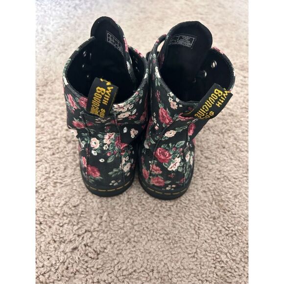 Dr Martens hackney floral canvas boots size 7 - Picture 3 of 5